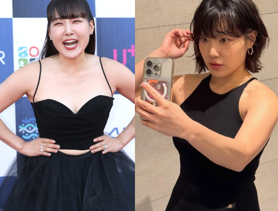 "굶지 않고 10kg 감량".. 이은지가 65kg에서 56kg 된 비결은?