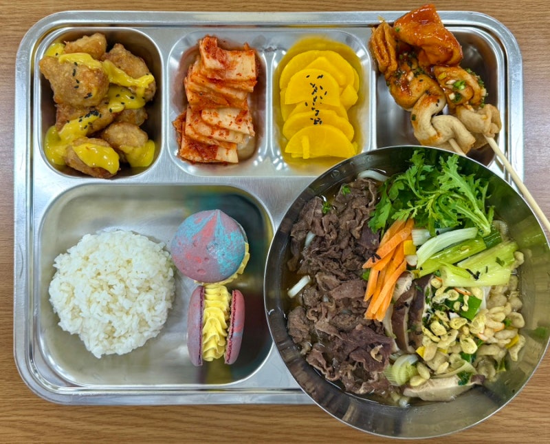 제2회 면사랑요리대회 [소불고기대파우동]