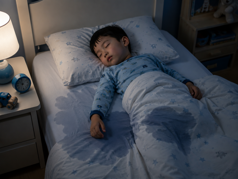 아이 밤 야뇨증, 밤 소변 못 가리는 아이 언제 치료해야 할까요?