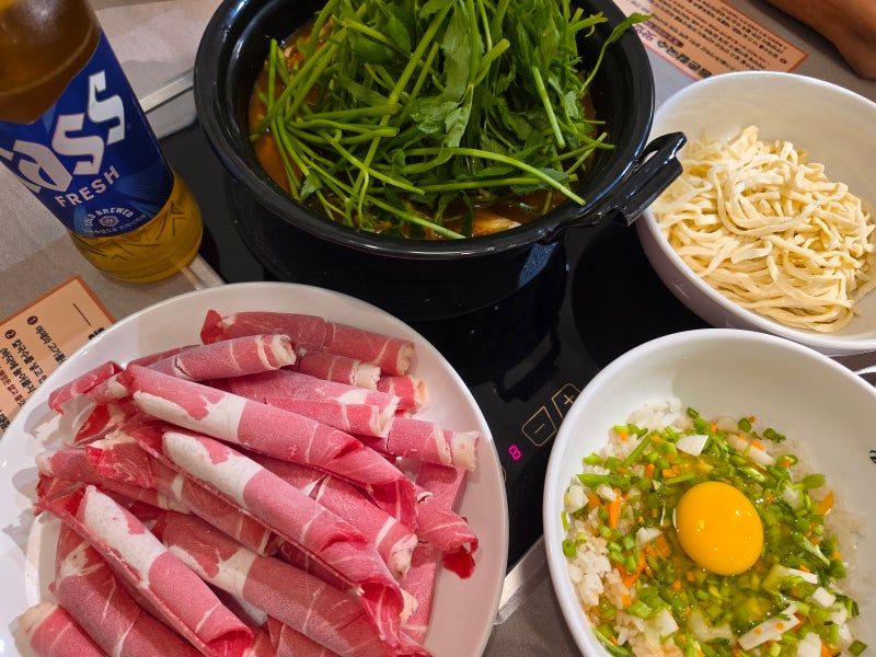 신림 맛집 등촌샤브칼국수 가성비 좋은 데이트코스