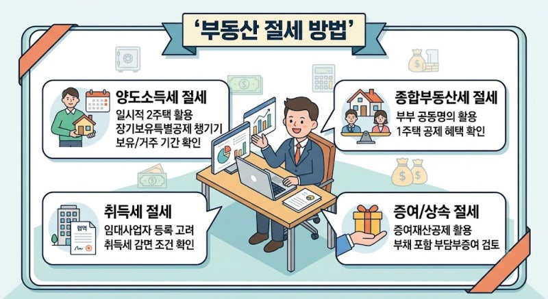 #90. 8.3 부동산 세제개편안 발표! 실거주자 vs 다주택자 핵심 절세 전략 총정리