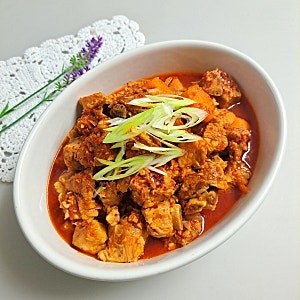 매운 돼지갈비찜 레시피 압력밥솥 매콤한 갈비찜 양념 만들기 메인요리