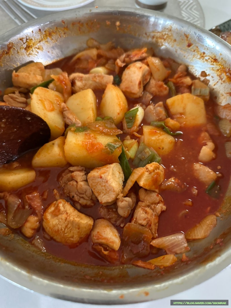 식당 순살 닭볶음탕 양념 레시피 닭도리탕 만드는법