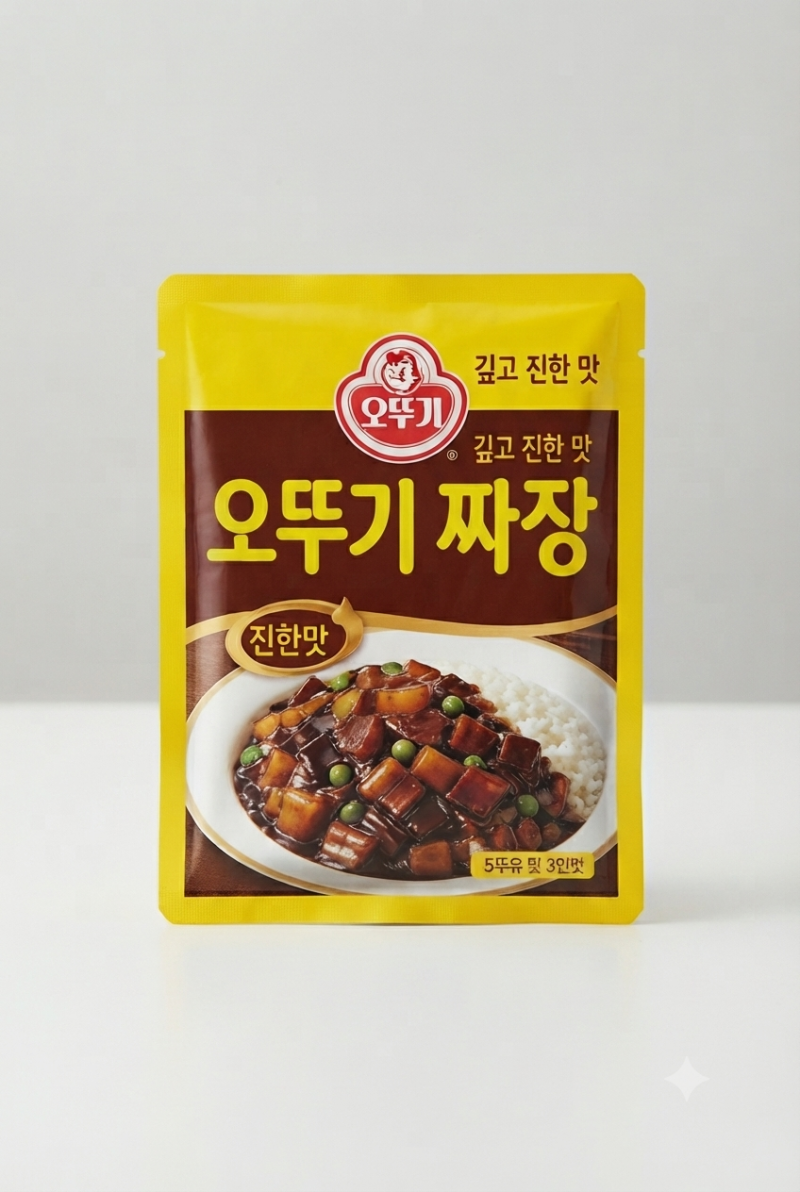 오뚜기 짜장으로 만든 짜장밥 레시피