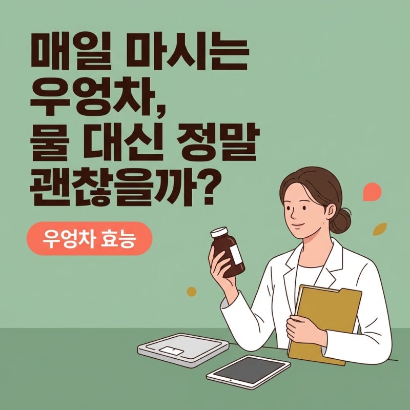 우엉차효능, 물 대신 마시기 전 꼭 짚어볼 3가지 기준