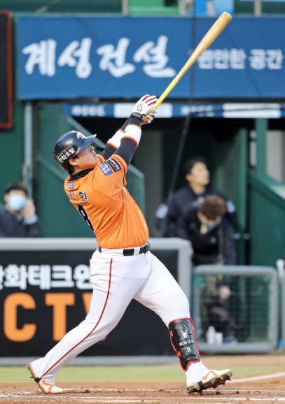 한화 3연패 탈출 이끈 노시환, 6시즌 연속 100안타