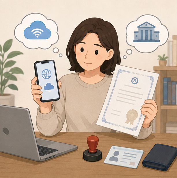 인감증명서 발급 인터넷 가능 여부, 준비물과 대리인 위임장 도장 기준