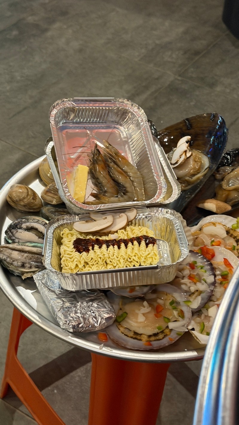 부산 송정 맛집 조개홀릭 바다한판조개구이 솔직후기