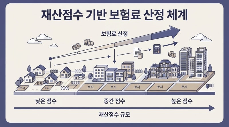 지역가입자 건강보험료 얼마 나올까? 소득 재산 점수 계산부터 절감 전략까지