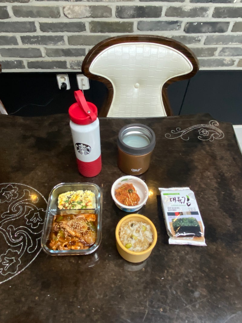 쭈꾸미볶음·계란찜 집밥도시락 | 백합조개탕 황금레시피
