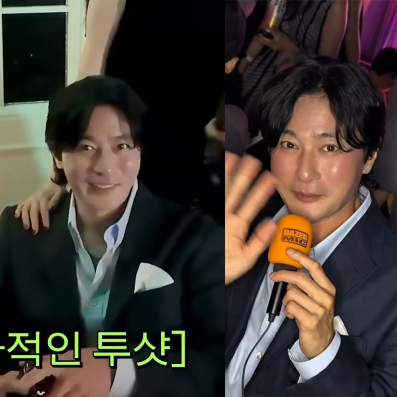 (필터, 조명이 잘못했네..) 고소영이 논란 잠재운 장동건 동안얼굴 근황
