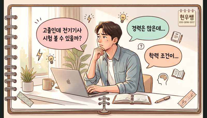 고졸 전기기사 응시자격, 현장경력만 있는 사람도 준비 가능한 방법