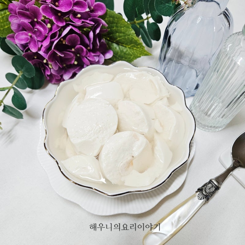 순두부백탕 순두부국, 계란 없이 5분 완성 담백한 맑은순두부국