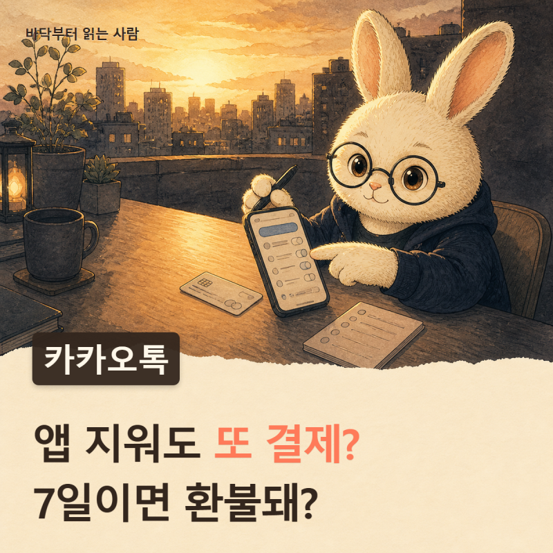 카카오톡 이모티콘 플러스 해지, 결제 후 7일 환불 기준과 경로별 취소