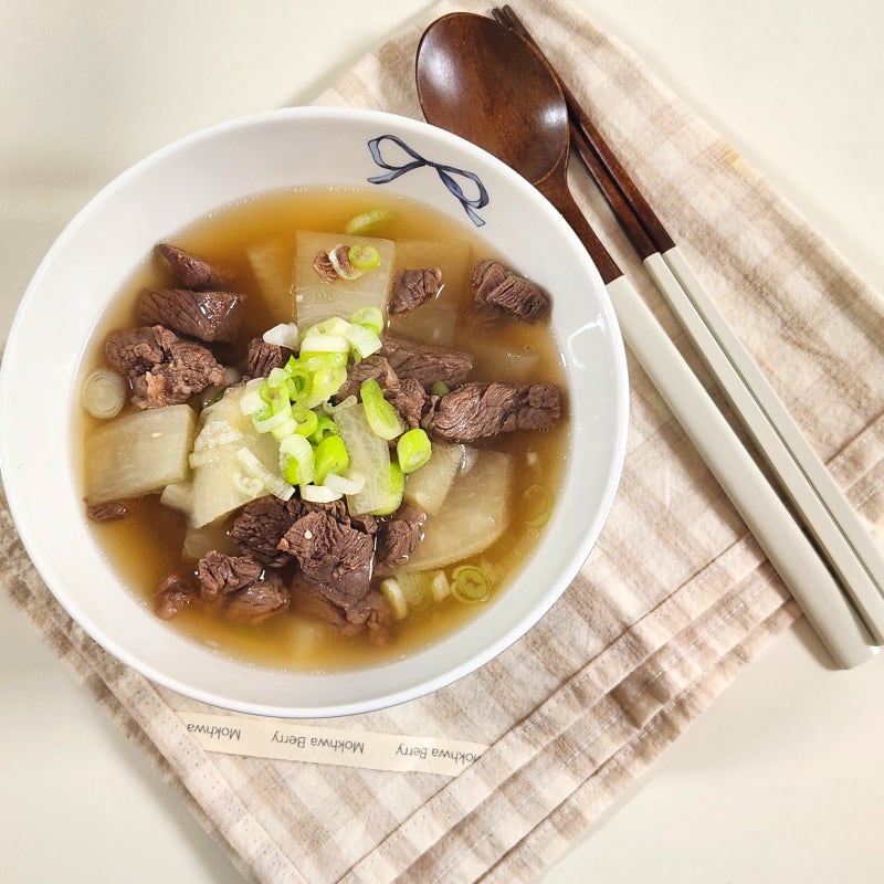 맑은 소고기무국 끓이는법 코스트코 척아이롤 소고기로 만든 맑은 소고기 뭇국 레시피