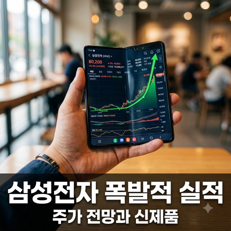 삼성전자 2분기 89.5조 역대급 실적! 주가와 갤럭시 Z 시리즈 전망은?