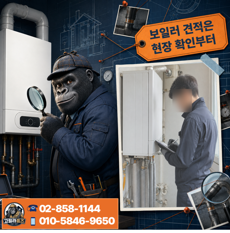 보일러 교체 비용이 집마다 다른 이유｜견적 전 반드시 확인할 8가지