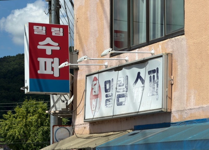 순천 여행 | 순천역 근처 레트로 감성 카페 밀림슈퍼