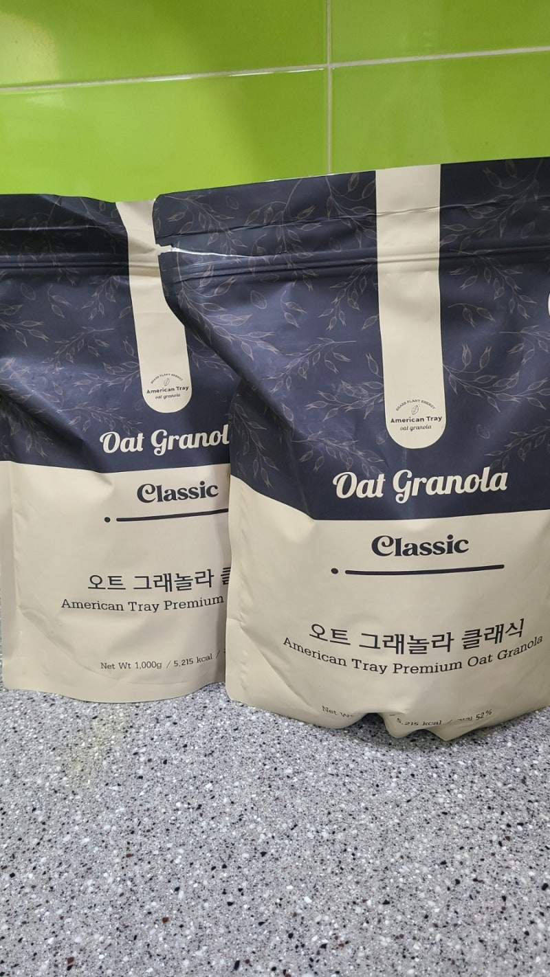 저당 오트 그래놀라 아메리칸 트레이 다이어트 간식 추천