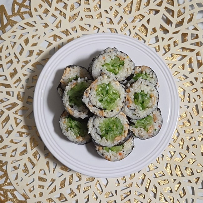 단무지 없는 유부 김밥 레시피, 아삭한 오이김밥 만드는 법