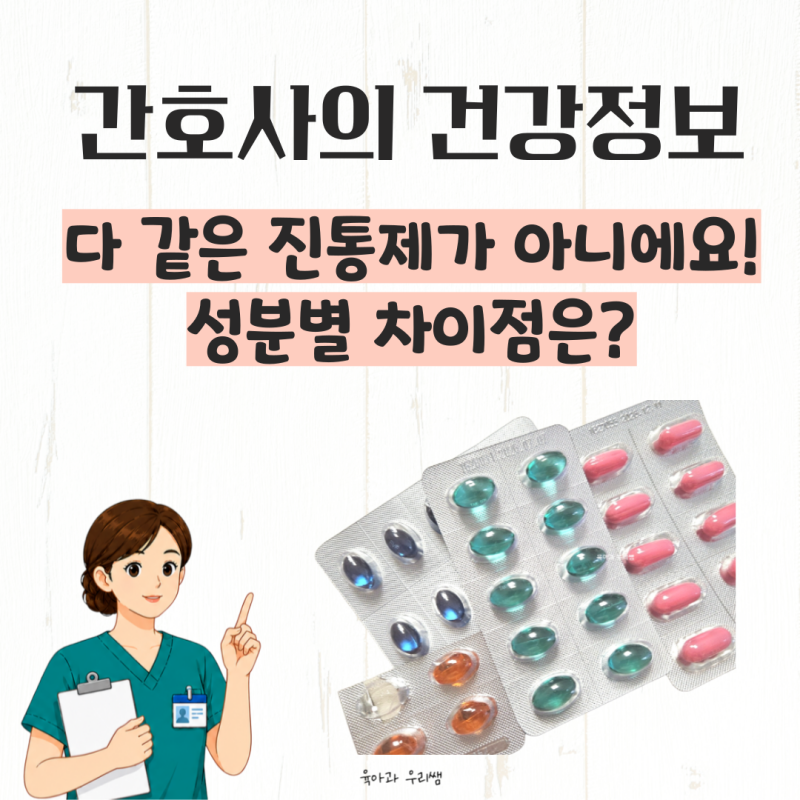 소염진통제 종류 효과는? 진통제 과다복용 부작용 술 주의사항