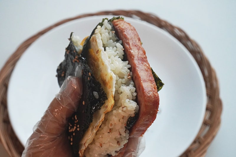 사각 접는김밥 만들기 네모 스팸 간단김밥 점심메뉴 추천