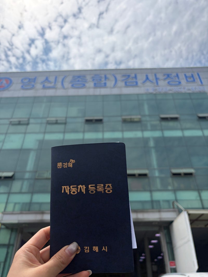 [부산 사하구 자동차검사소] 사하영신검사정비 자동차 종합검사 솔직 후기 (비용, 과태료, 시....