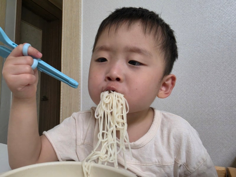 유아식 국수 샘표 쌀소면 열나는 아기도 뚝딱 비운 잔치국수 레시피