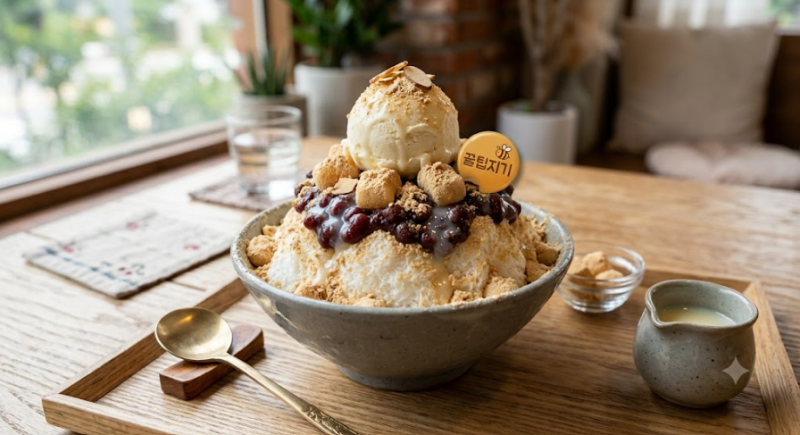 빙수기 없이 '우유빙수' 만들기! 설빙 부럽지 않은 황금레시피 (비율 꿀팁)