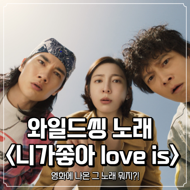 와일드씽 노래, love is 니가좋아 원곡 OST 완벽 정리