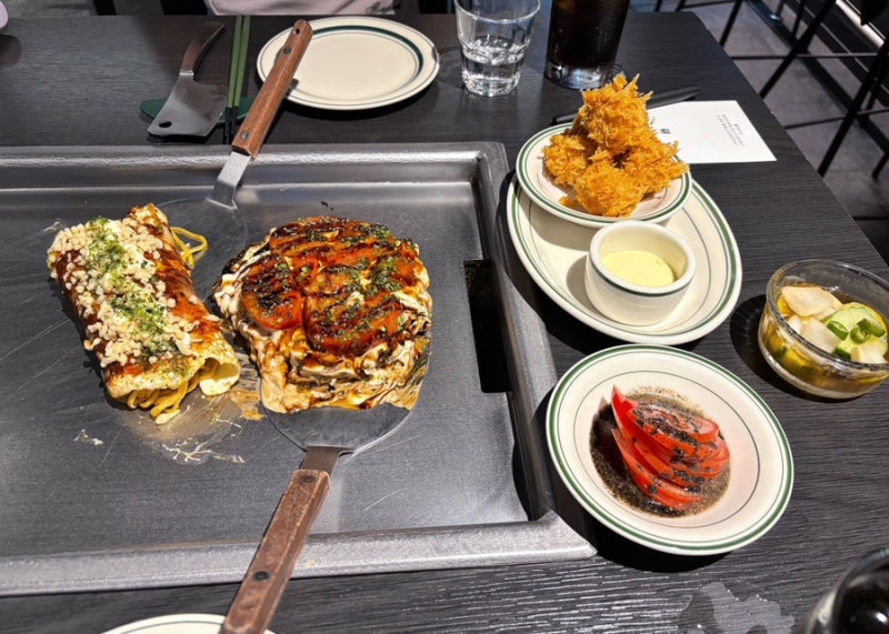 [성수]성수맛집 오꼬노미야끼맛집 서울숲맛집 뚝섬역맥주맛집 | 오시 블랙