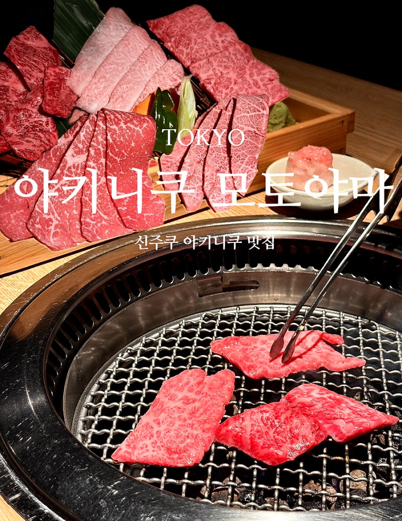 도쿄 신주쿠 야키니꾸 모토야마 도쿄 야키니꾸 가성비 맛집 추천⭐️