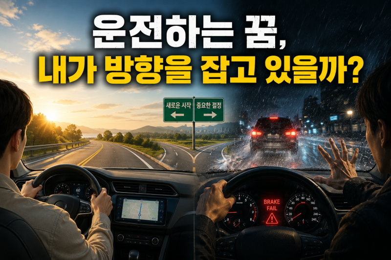 운전하는 꿈 해몽 50가지｜브레이크 안 듣는 꿈·후진하는 꿈·주차하는 꿈 총정리