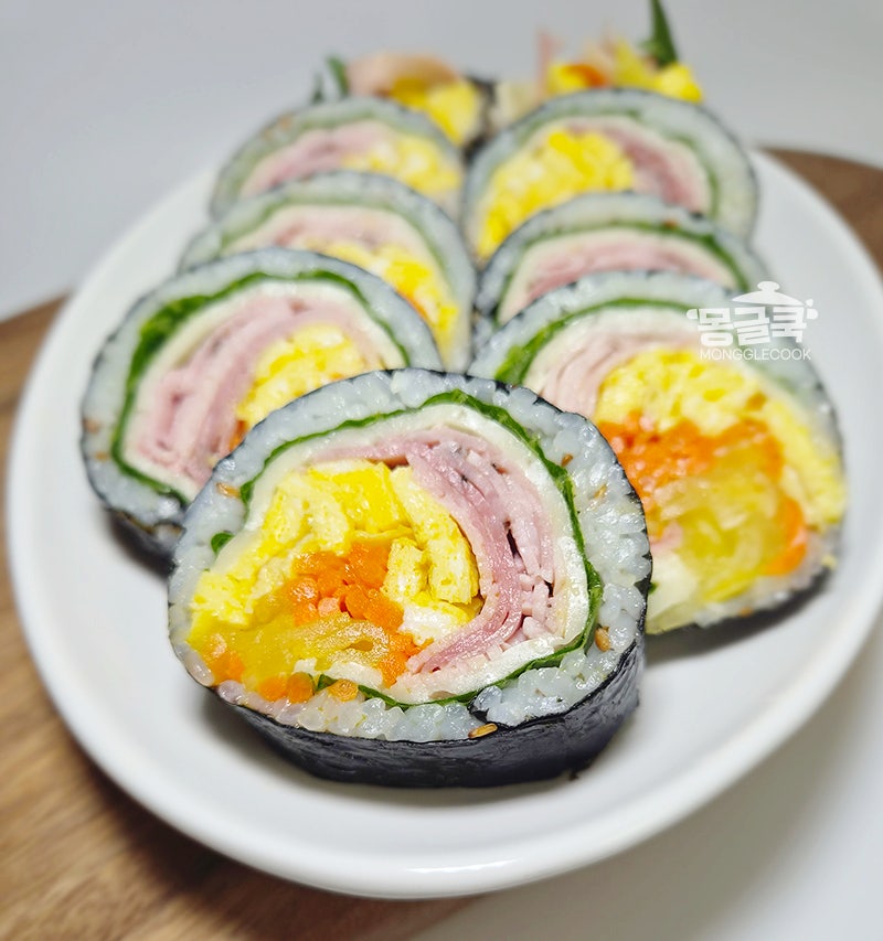 김밥 만들기 잠봉 치즈김밥 레시피 집에서 만드는 특별한 집김밥