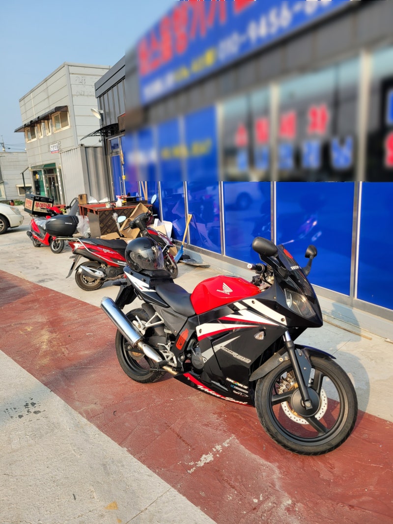 국산 대림 125cc 중고오토바이 로드윈 VJF125 펄아이 판매 및 매입 거래 과정에 대하여 정리입니....