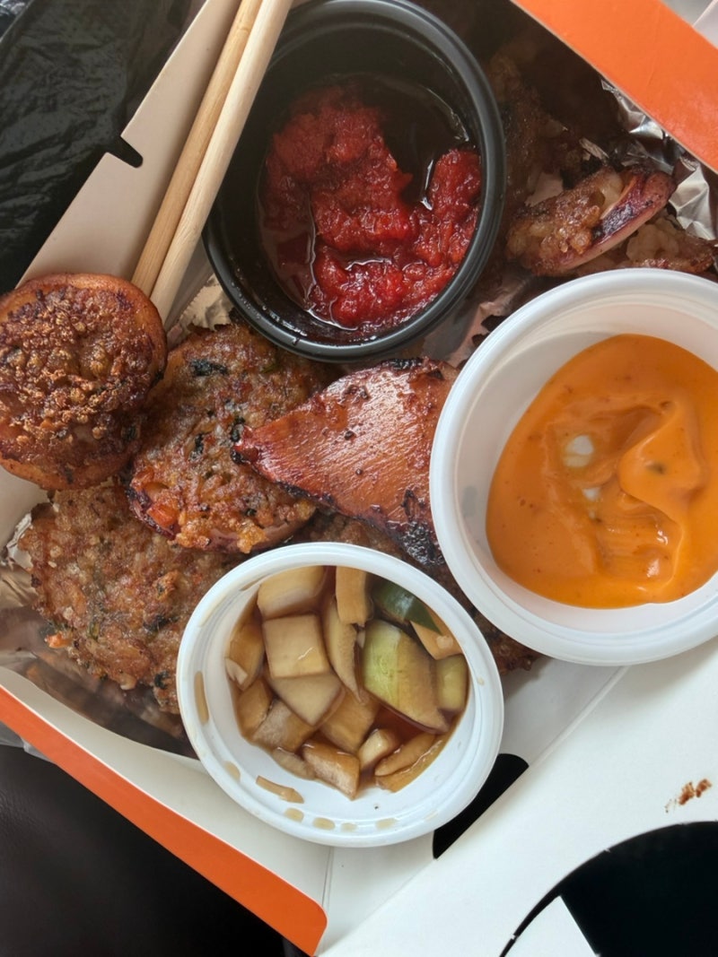 [강릉 맛집] 강릉중앙시장 강릉사임당오징어순대 강릉오면 먹어야하는 누룽지순대