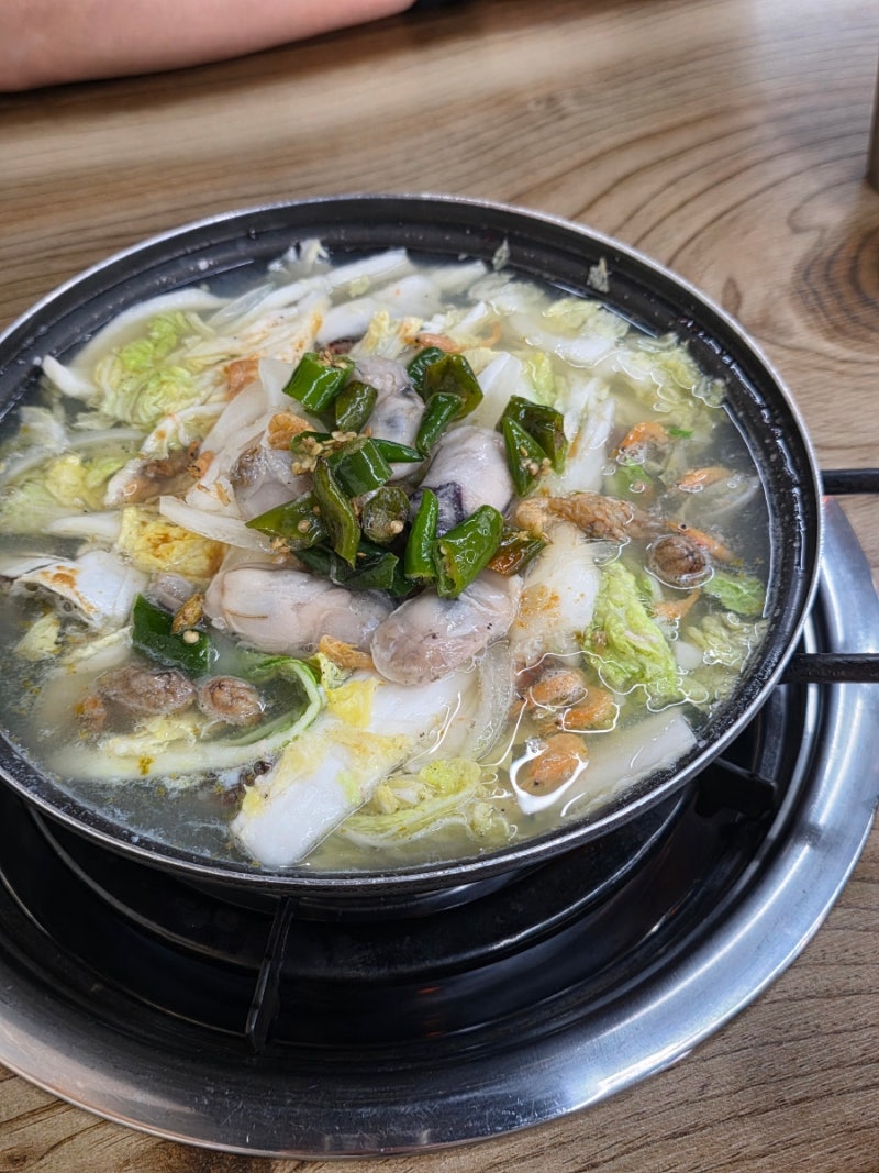 태안 게국지 맛집 원조뚝배기식당 내돈내산 아침 해장 추천
