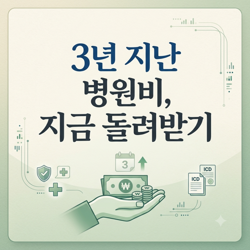 병원비 돌려받기: 실비보험 청구 서류 3가지와 발급 팁 (초간단)