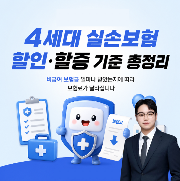 4세대 실손보험 할인 할증 기준 총정리, 비급여 보험금 100만원부터 얼마나 오를까?