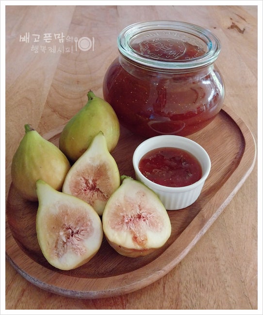 무화과잼 만들기 무화과 먹는 법 요리 레시피