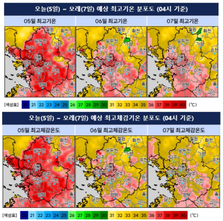 OBS 오웨더 / 260805(수) <b>수도권</b> '<b>폭염중대경보</b>' 확대…곳곳... 