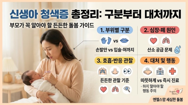 [신생아 청색증]절대 방치하면 안 됩니다!! 필수 정보 정리해 드릴게요