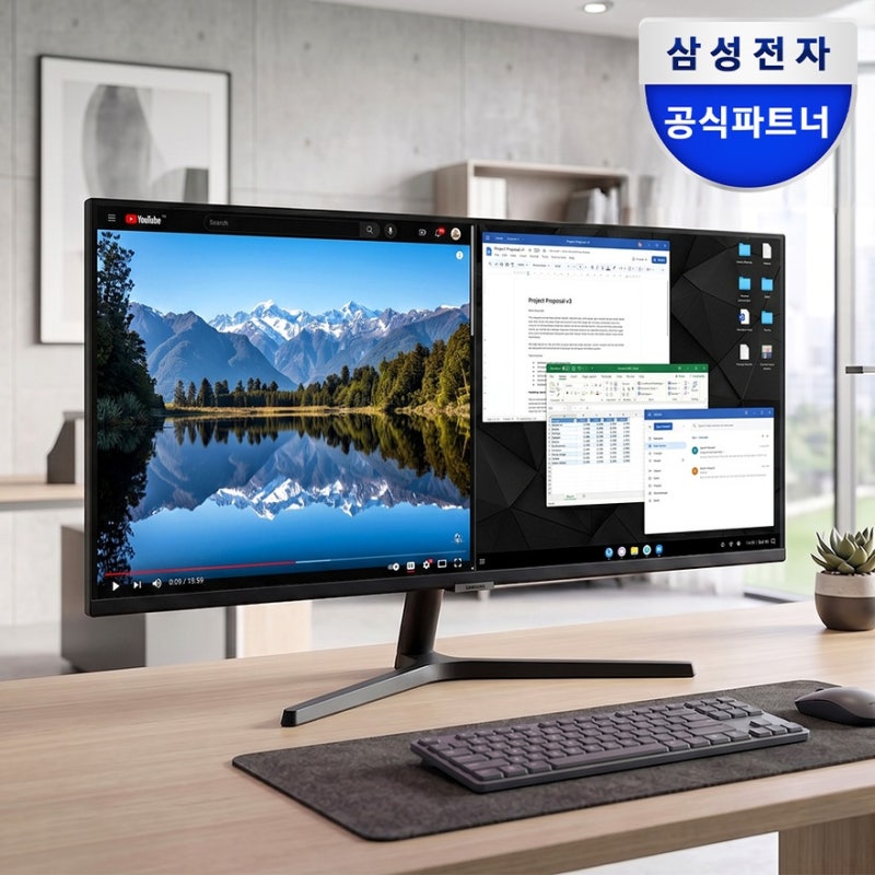 삼성전자 S34C500 울트라와이드 모니터 추천 후기, 실속형 기준점