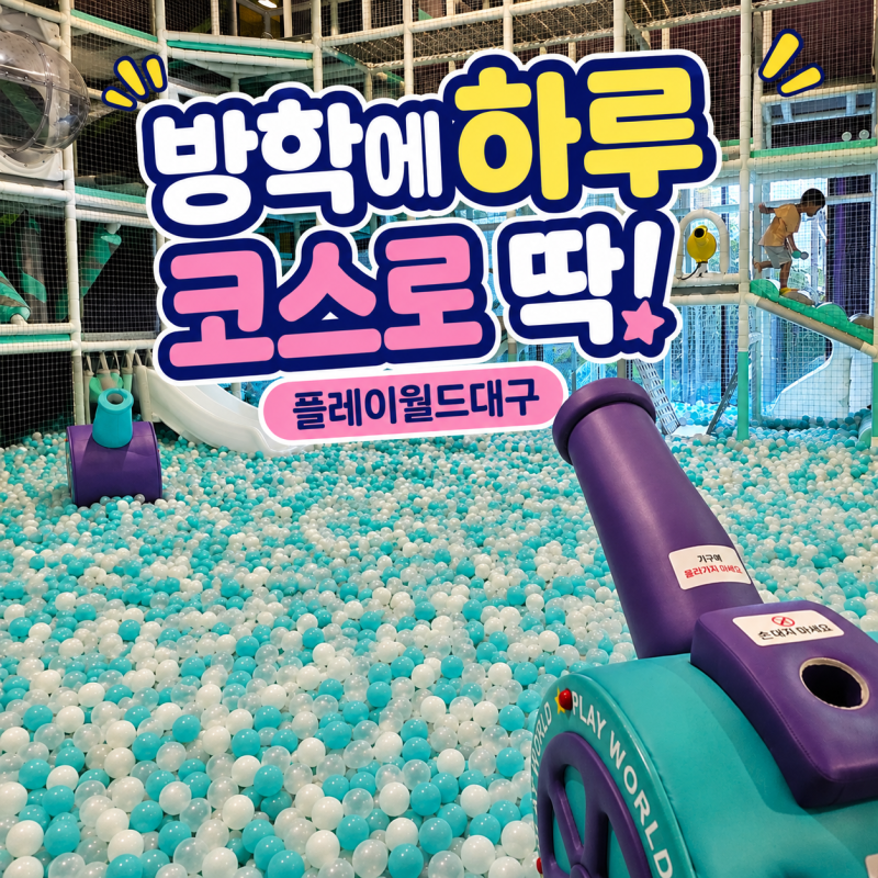 대구플레이월드 초등 아이와 다녀온 후기 주차와 식당은 이랬어요