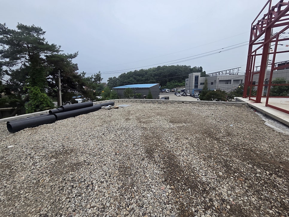 충남 아산휀스 신축 창고 건설 안전 예방 휀스 설치
