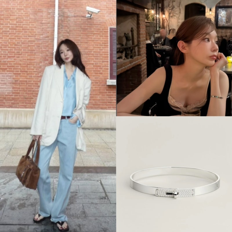 예뻐서 데뷔전부터 팬카페 있었다는 여가수 에르메스 팔찌