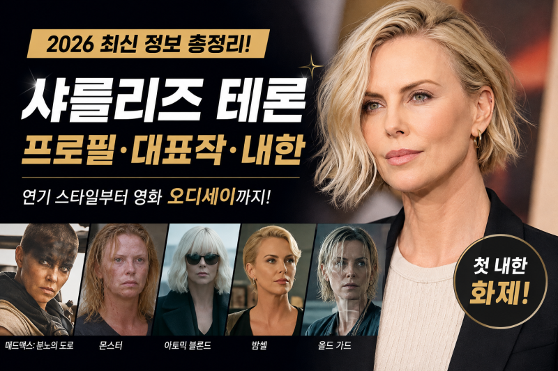 샤를리즈 테론 프로필부터 대표 영화까지, 왜 지금 다시 주목받고 있을까?