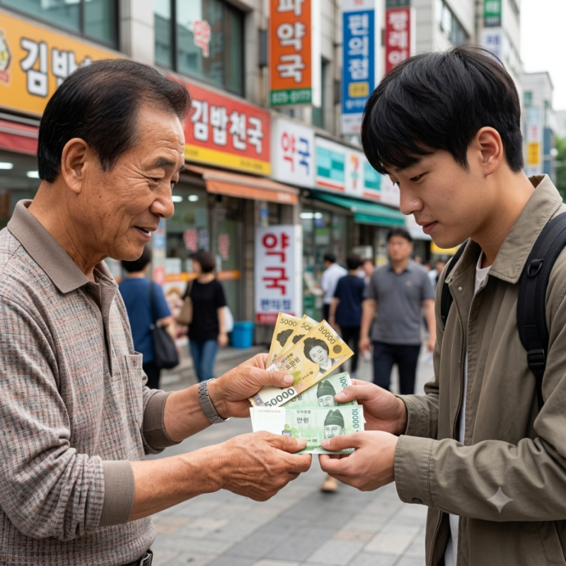 돈 빌려주는 꿈 해몽, 상대방의 부탁을 거절하지 못하고 큰 금액을 건네주었다면?