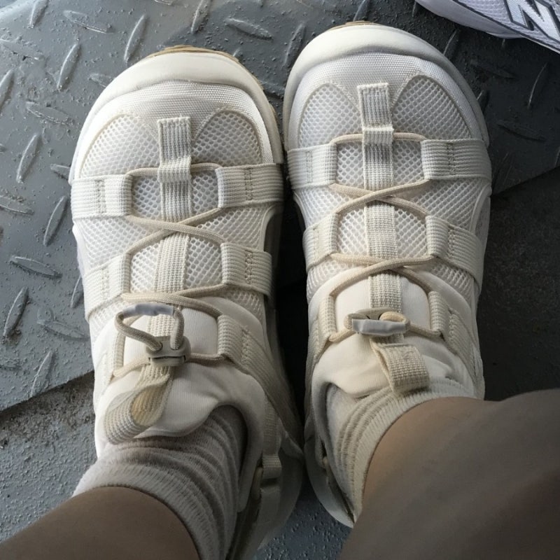 노스페이스 여름 샌들 | NS82S62K 여성 익스플로어 캠프 샨달 LIGHT BEIGE , 내돈내산 한달 착용 솔....