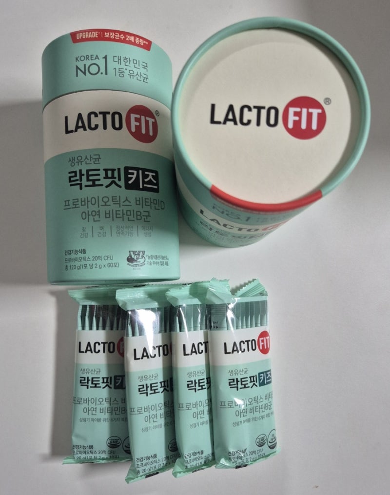 어린이 유산균 추천.락토핏 키즈 유산균 섭취 후기